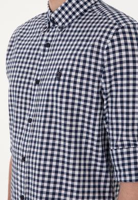 Erkek Lacivert Uzun Kollu Gömlek - 50306367024