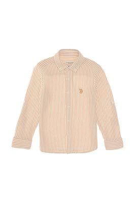 Erkek Çocuk Turuncu Uzun Kollu Gömlek - 50306601020