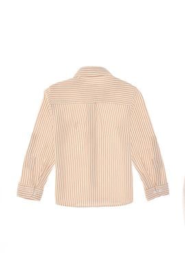 Erkek Çocuk Turuncu Uzun Kollu Gömlek - 50306601020