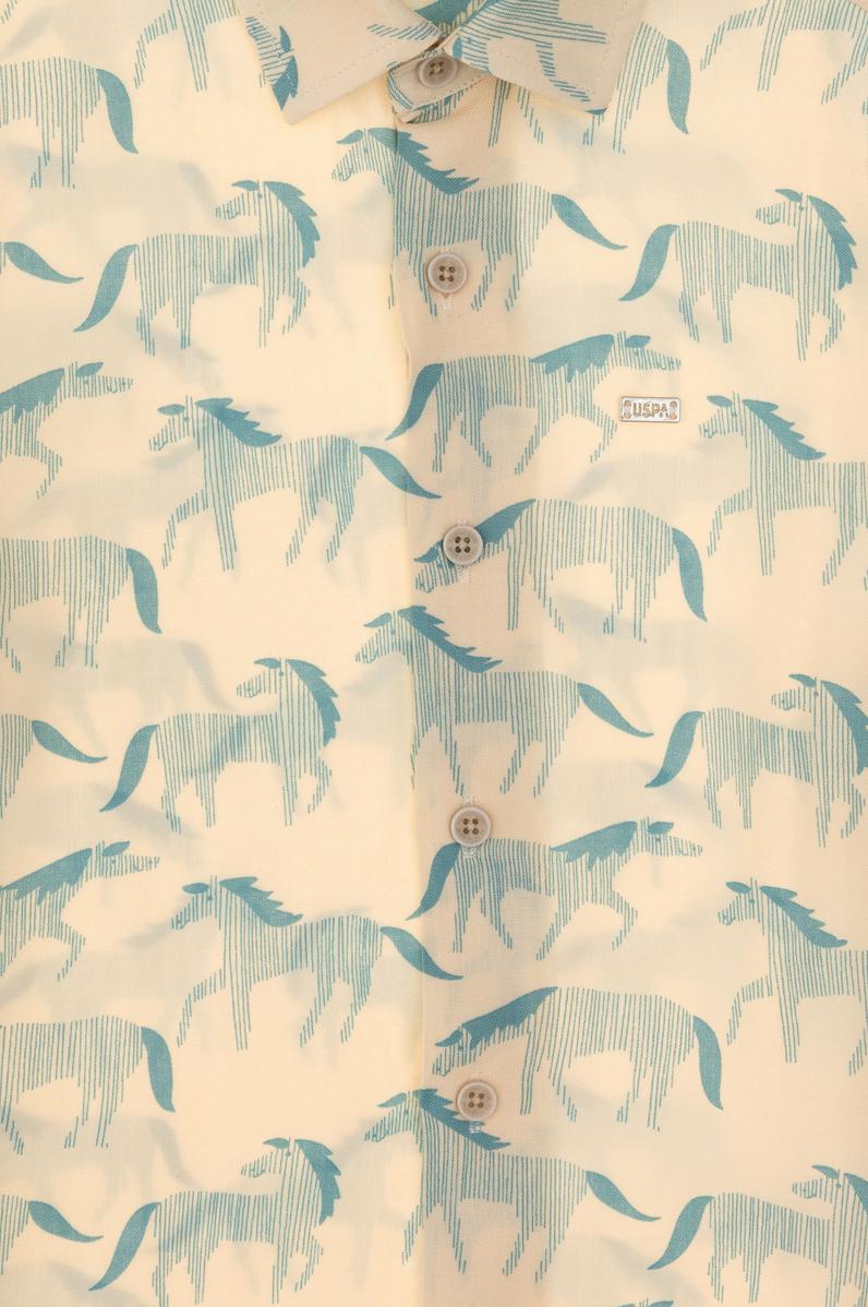 Erkek Çocuk Taş Kısa Kollu Gömlek