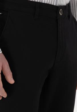 Erkek Siyah Slim Fit Kanvas Pantolon - 50309142171