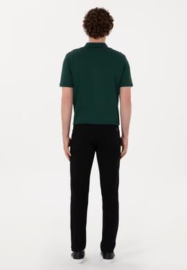 Erkek Siyah Slim Fit Kanvas Pantolon - 50309119087