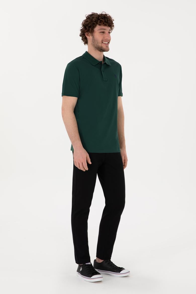 Erkek Siyah Slim Fit Kanvas Pantolon - 50309119087