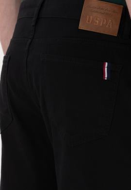 Erkek Siyah Slim Fit Kanvas Pantolon - 50309119087