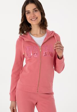Kadın Pembe Basic Sweatshirt - 50300886055