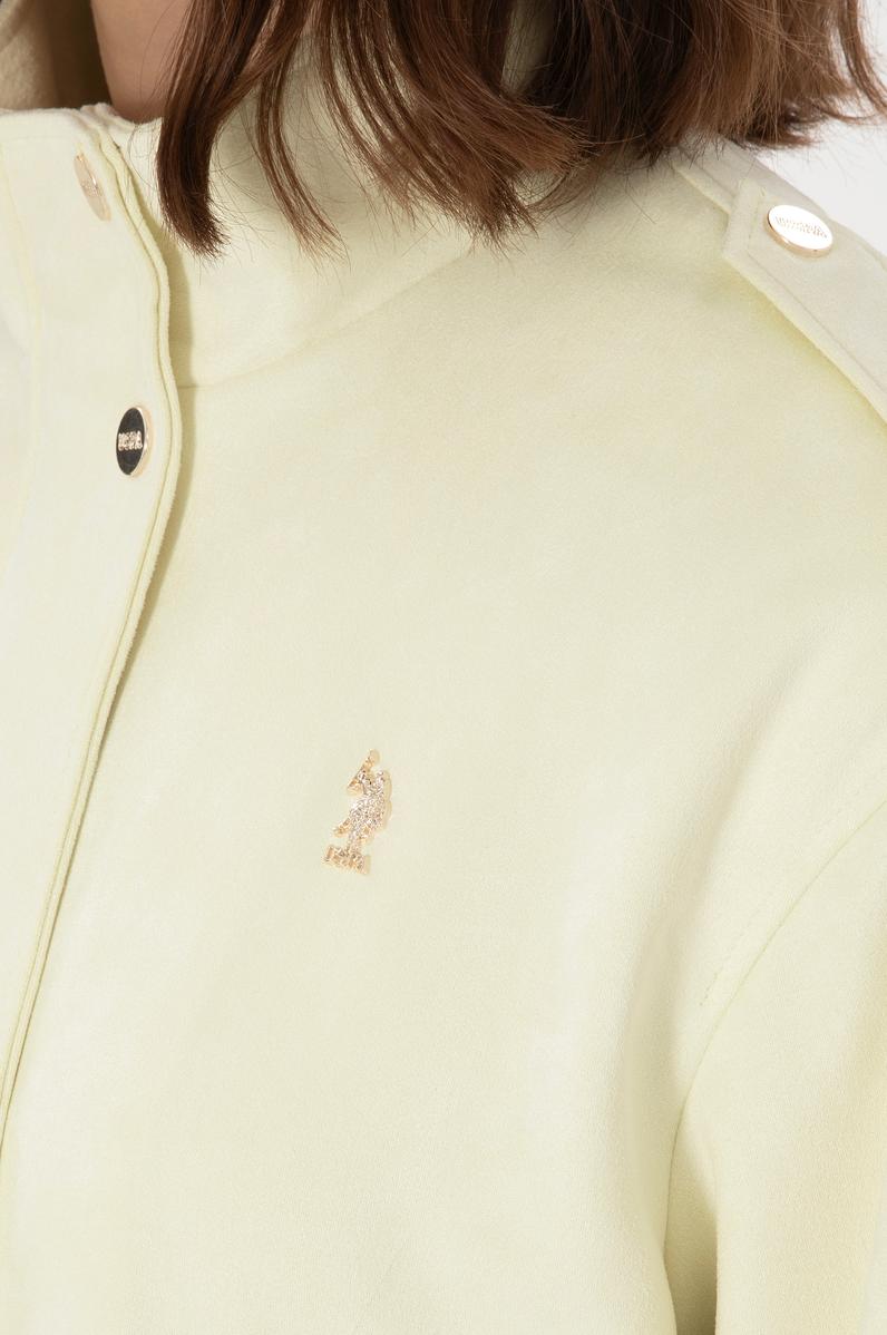 Kadın Limon Deri Ceket