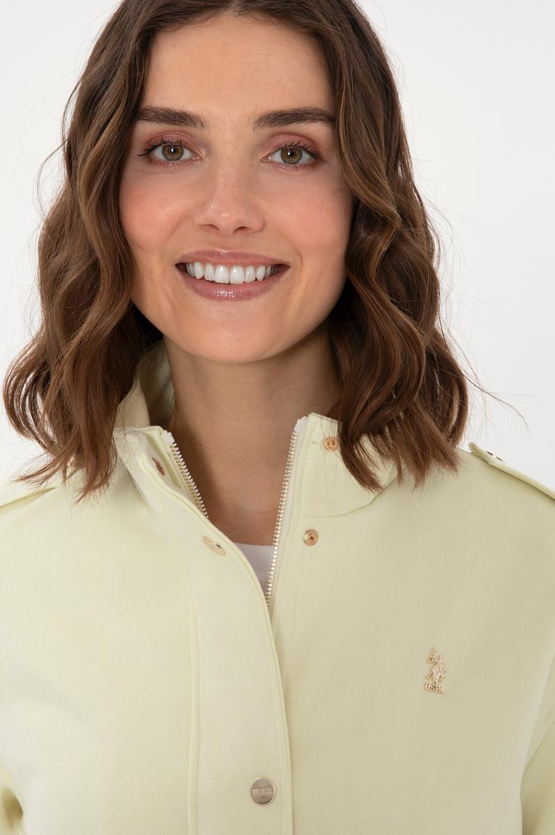 Kadın Limon Deri Ceket