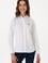 Kadın Beyaz Uzun Kollu Basic Gömlek