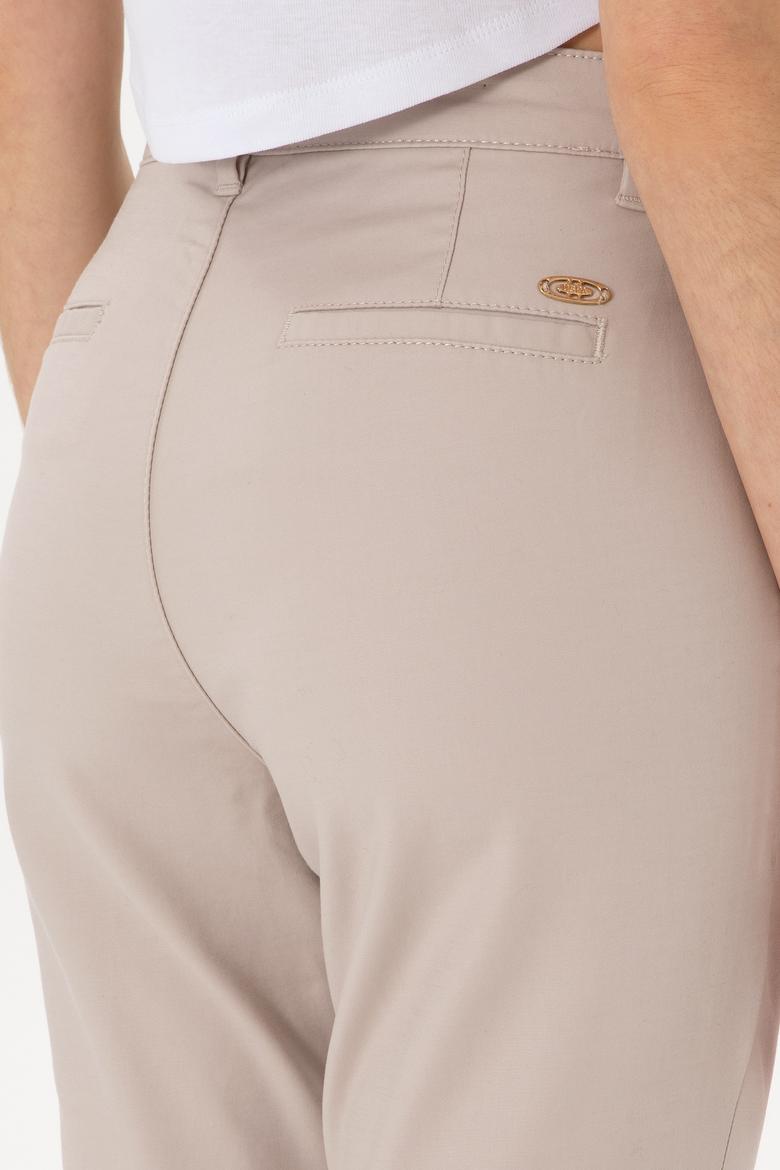 Kadın Taş Kanvas Pantolon - 50281742034