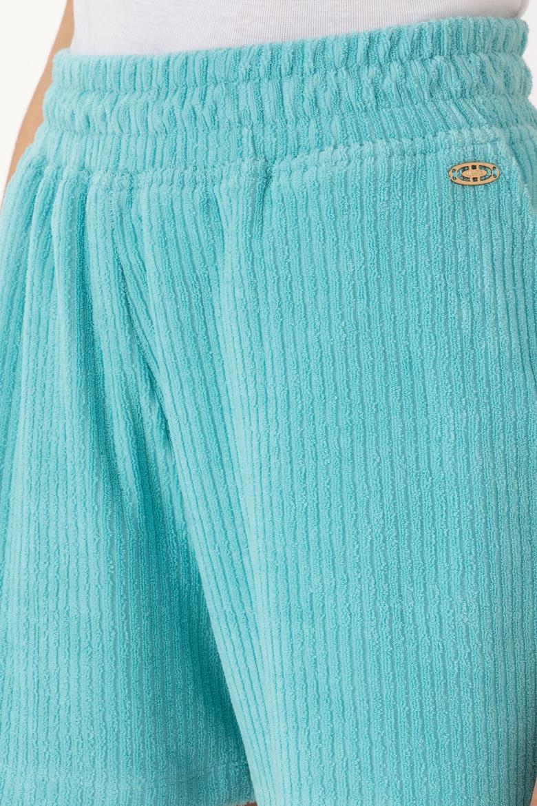 Kadın Mint Örme Şort - 50281917032