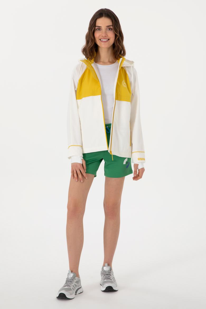 Kadın Yeşil Örme Şort