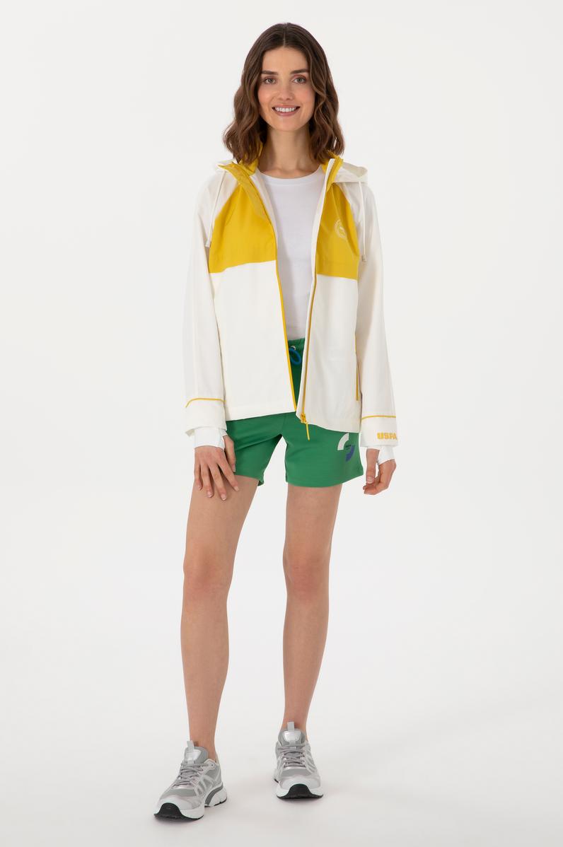 Kadın Yeşil Örme Şort