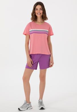 Kadın Mor Örme Şort - 50280074084