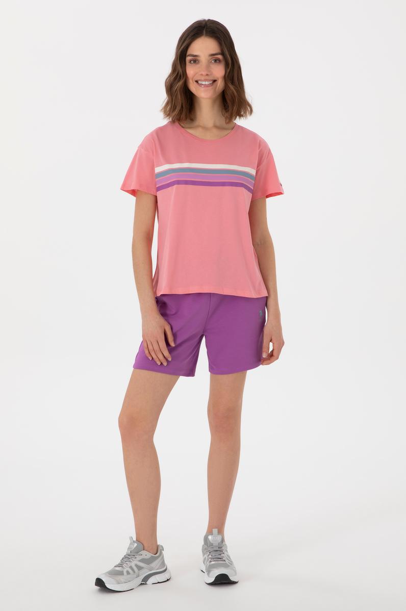 Kadın Mor Örme Şort