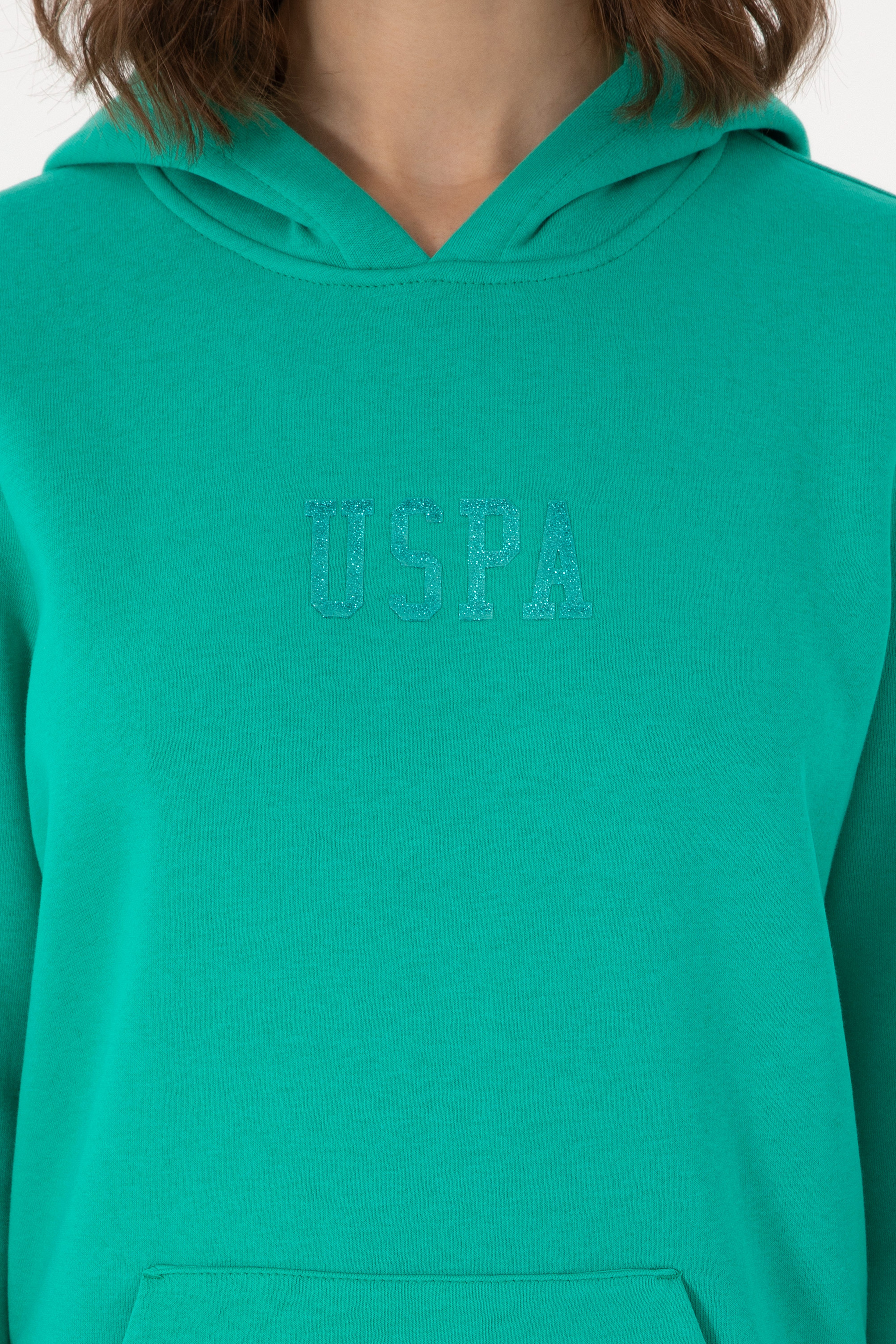 Kadın Mint Basic Sweatshirt