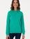 Kadın Mint Basic Sweatshirt