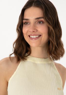 Kadın Limon Kolsuz Bluz - 50299511006