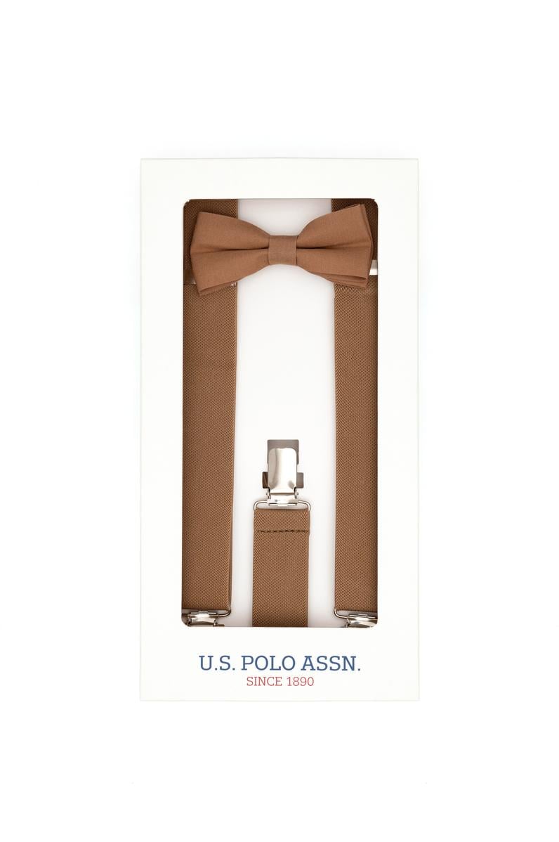 Erkek Çocuk Camel Pantolon Askısı