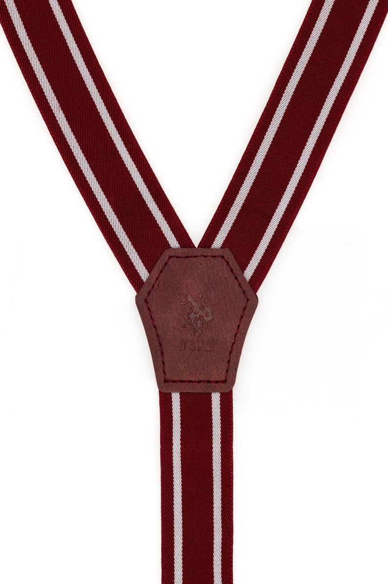 Erkek Çocuk Bordo Pantolon Askısı