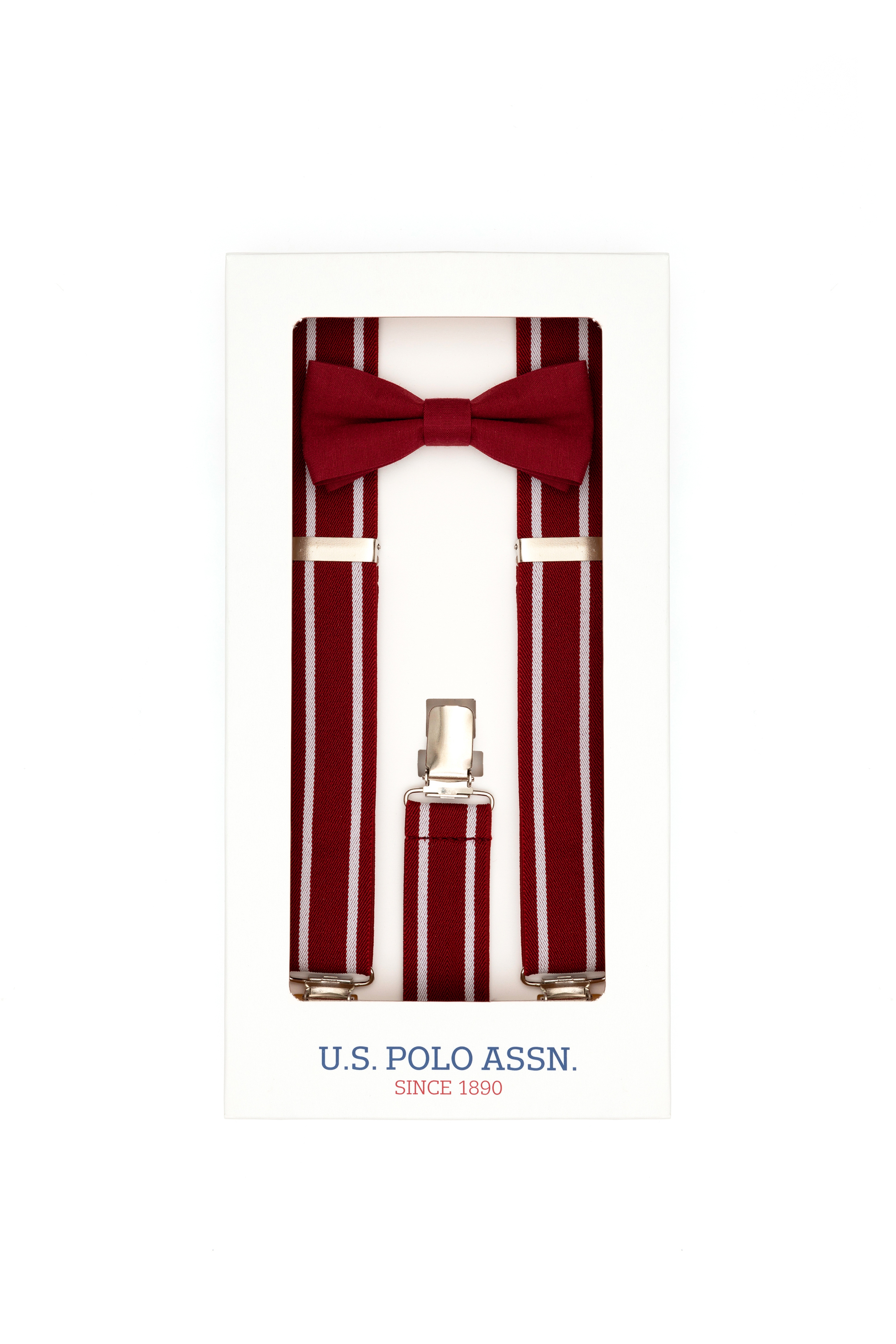 Erkek Çocuk Bordo Pantolon Askısı - Image 2