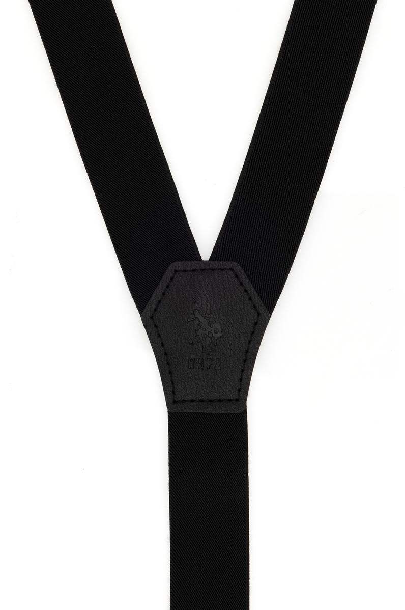 Erkek Çocuk Siyah Pantolon Askısı