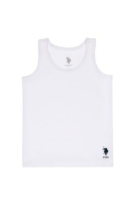 Erkek Çocuk 2'li Beyaz Atlet - 50310967001