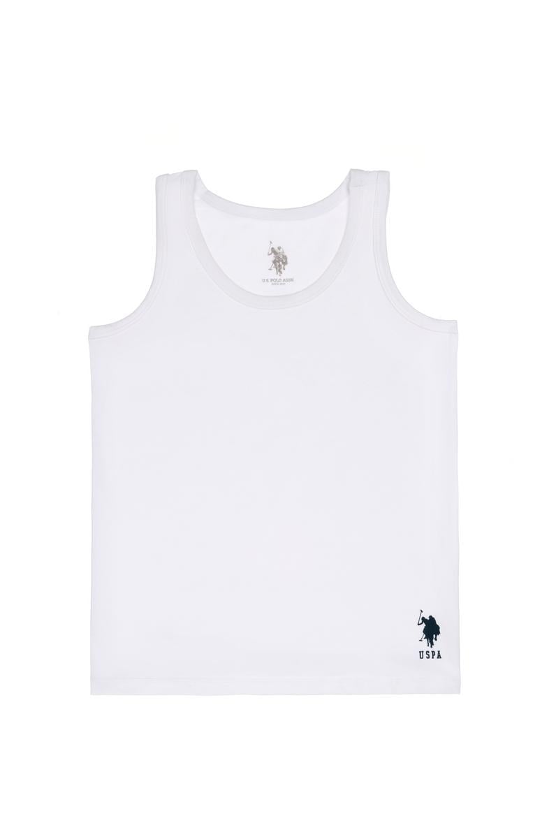 Erkek Çocuk 2'li Beyaz Atlet