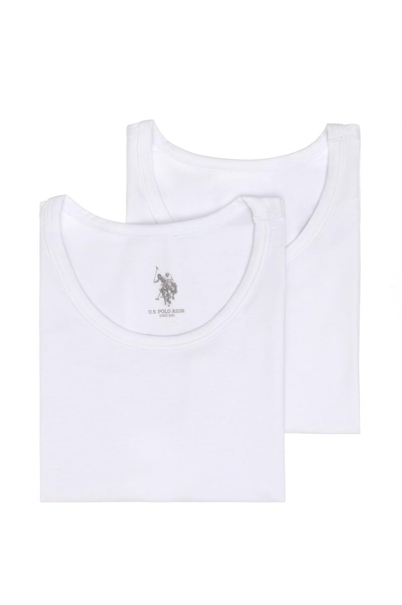 Erkek Çocuk 2'li Beyaz Atlet