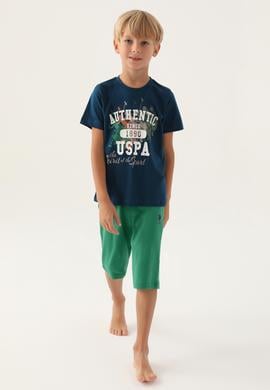 Erkek Çocuk İndigo Pijama Takımı - 50315330008