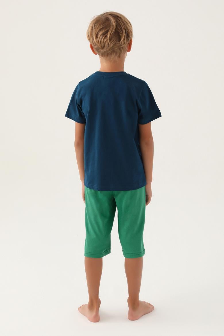 Erkek Çocuk İndigo Pijama Takımı - 50315330008