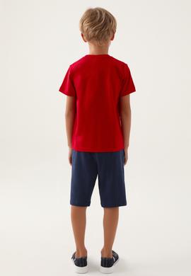 Erkek Çocuk Kırmızı Pijama Takımı - 50291608006