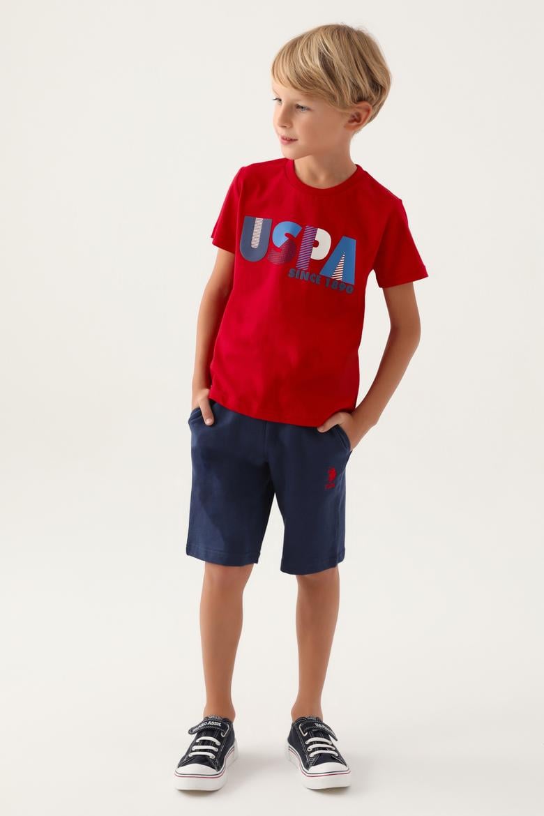 Erkek Çocuk Kırmızı Pijama Takımı