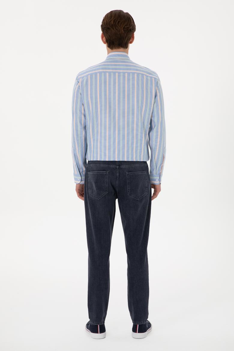 Erkek Gri Jean Pantolon - 50304422017