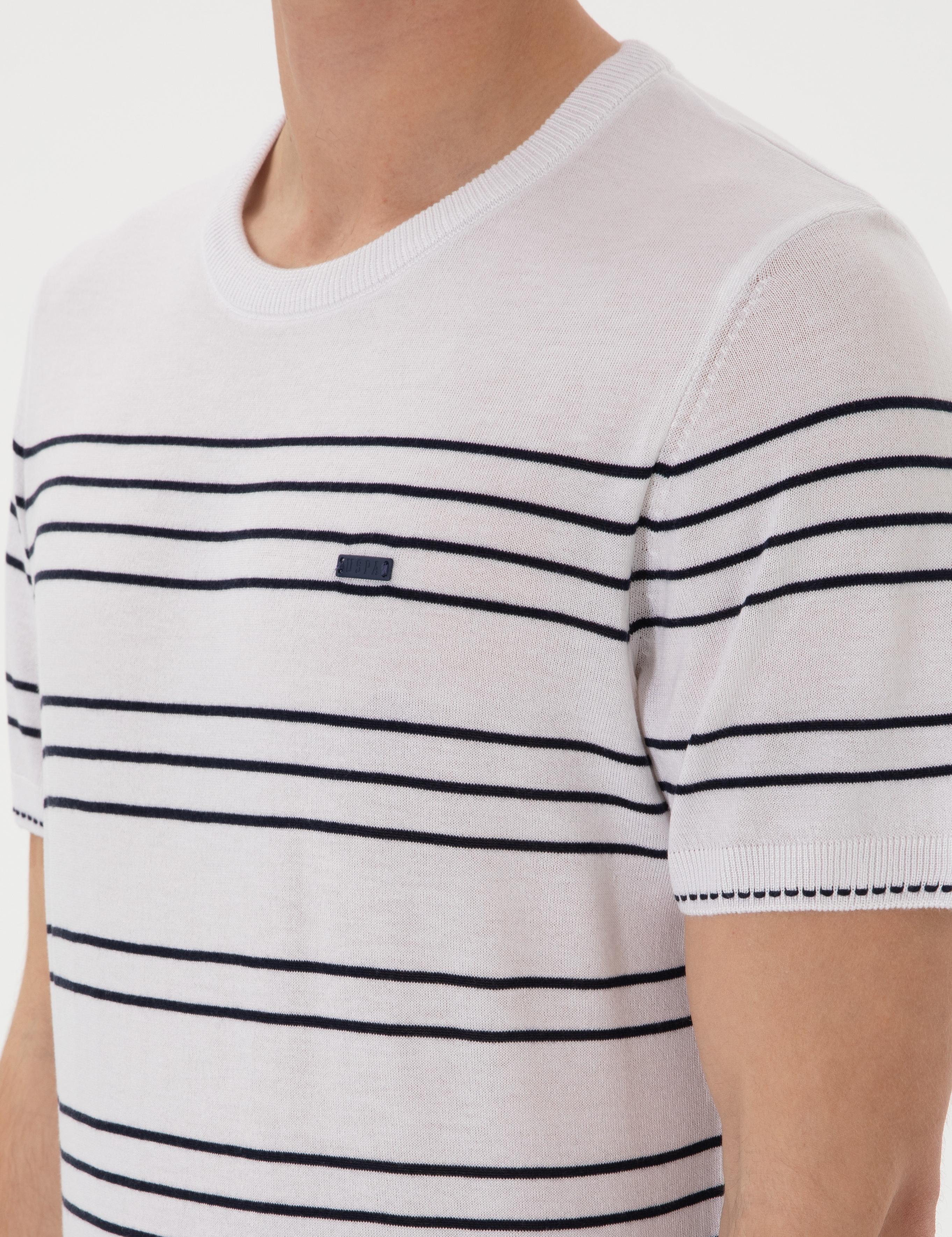 تی شرت یقه گرد اندامی یقه گرد مردانه یو اس پولو | U.S. Polo Assn. - تصویر 7
