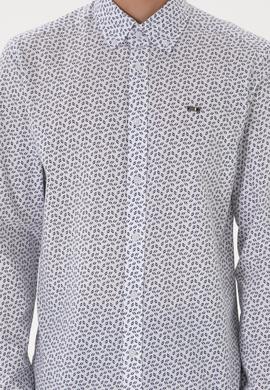 Erkek Lacivert Uzun Kollu Gömlek - 50300459013