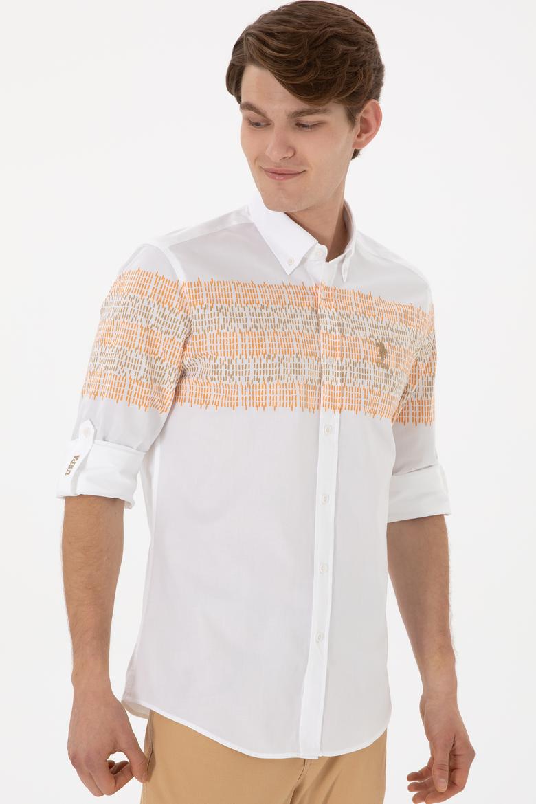 Erkek Camel Uzun Kollu Gömlek - 50300081024