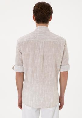 Erkek Taş Uzun Kollu Gömlek - 50300472008