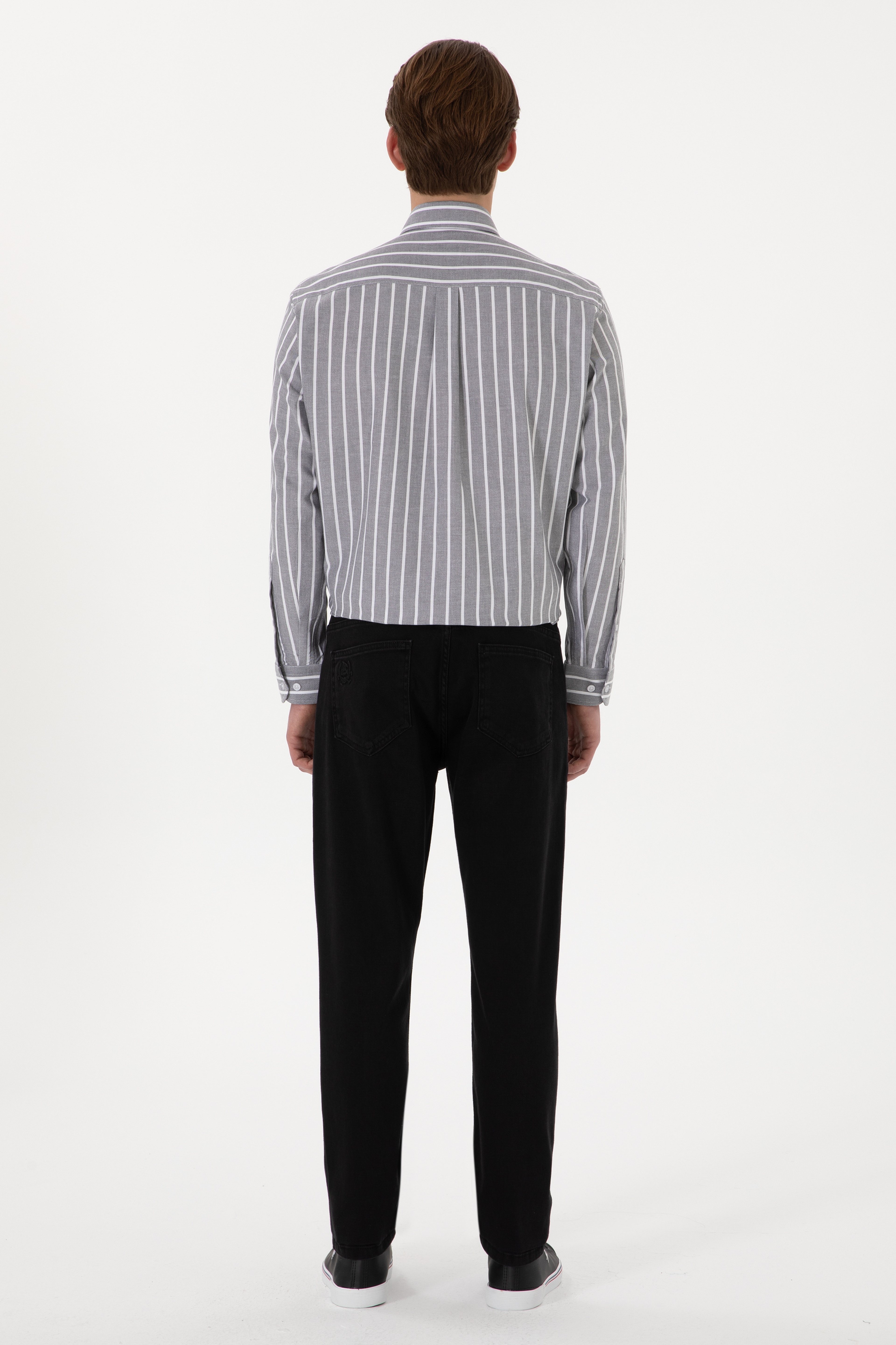 Erkek Siyah Jean Pantolon - Image 4