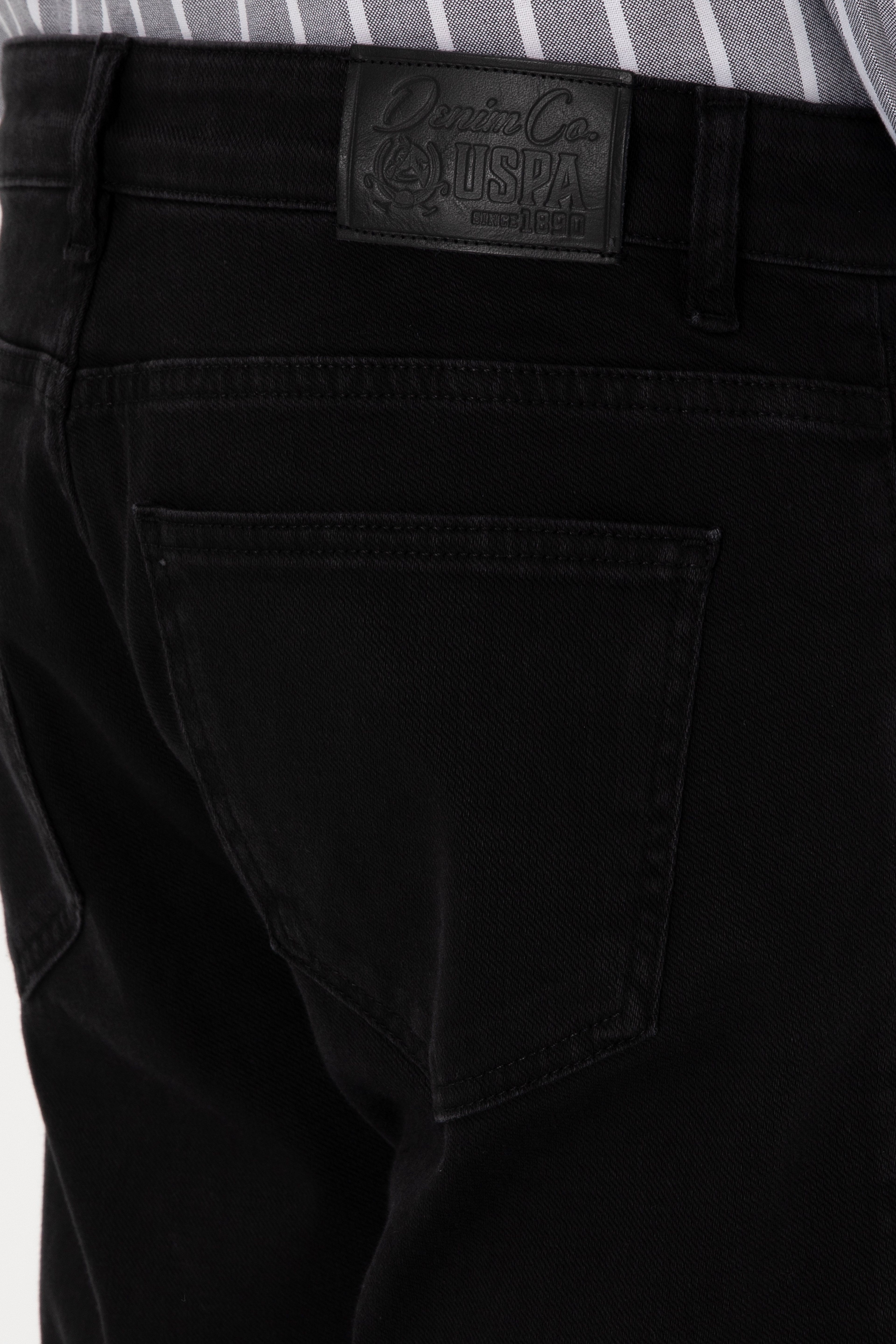 Erkek Siyah Jean Pantolon - Image 6
