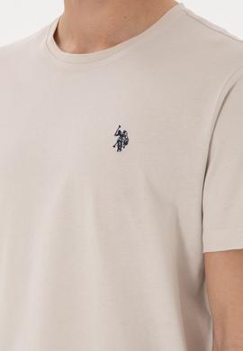 Erkek Regular Fit Bisiklet Yaka Taş Basic Tişört - 50298035081