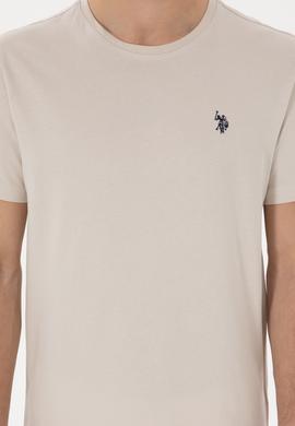 Erkek Regular Fit Bisiklet Yaka Taş Basic Tişört - 50298035081