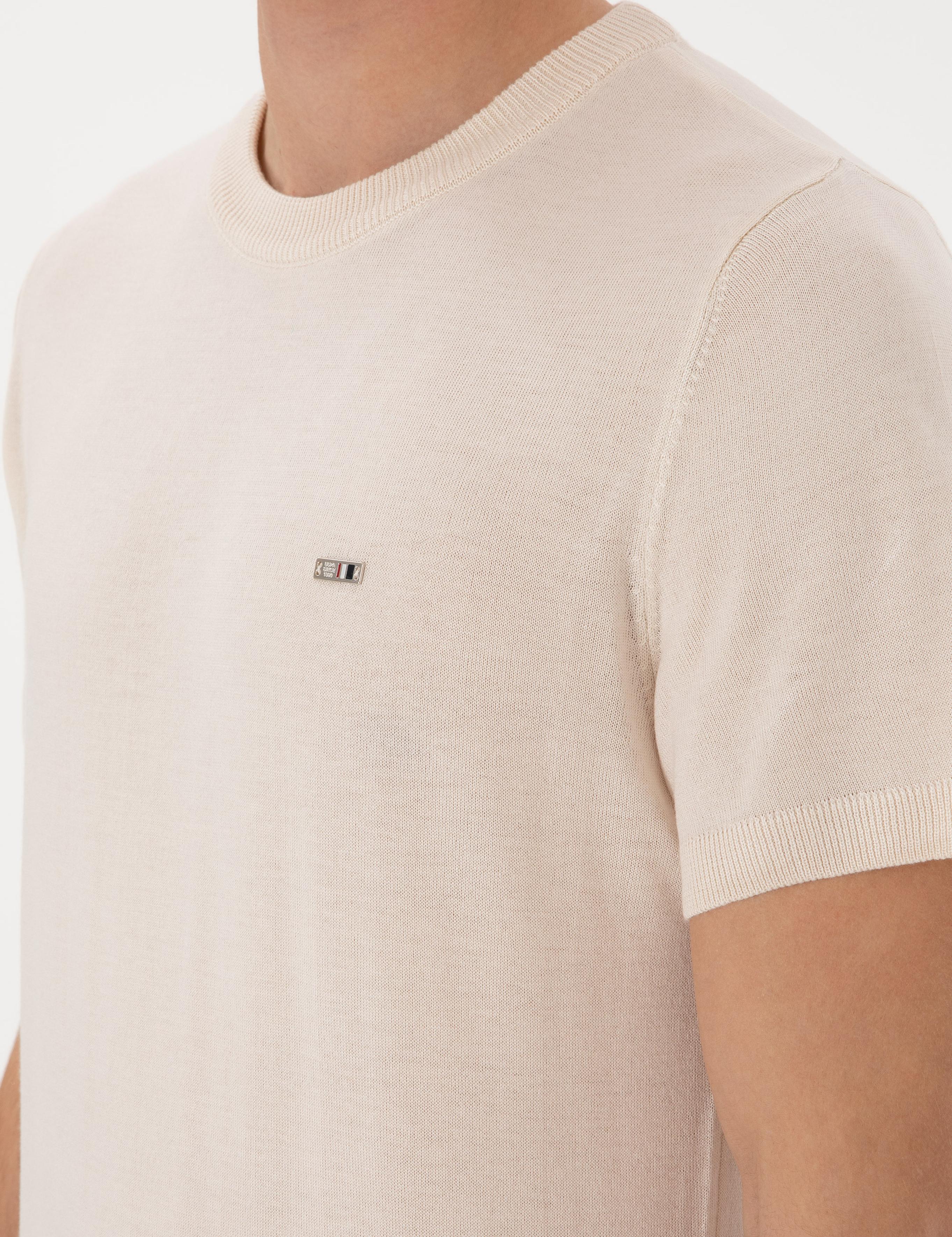 تی شرت یقه گرد اندامی یقه گرد مردانه یو اس پولو | U.S. Polo Assn. - تصویر 7