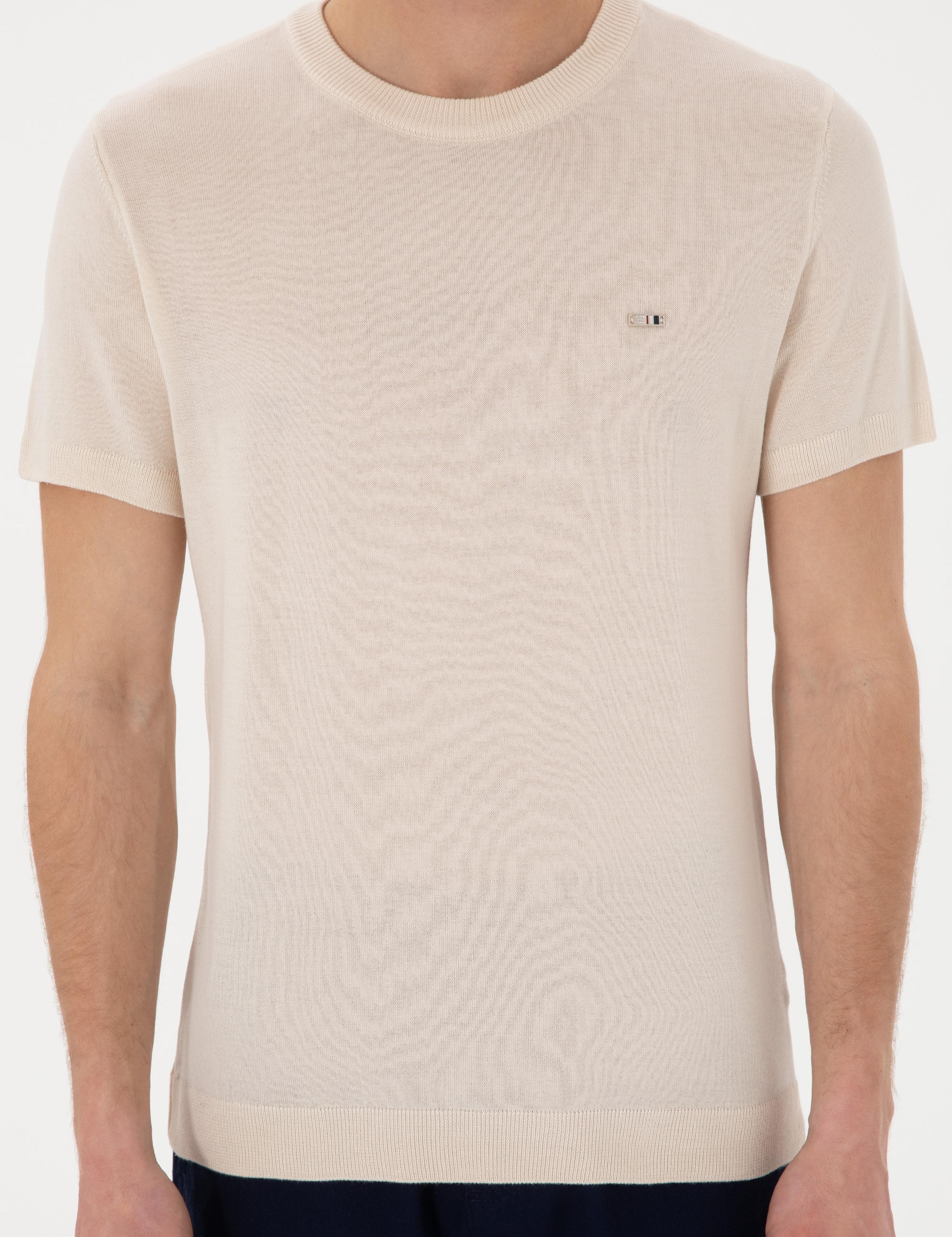 تی شرت یقه گرد اندامی یقه گرد مردانه یو اس پولو | U.S. Polo Assn. - تصویر 6