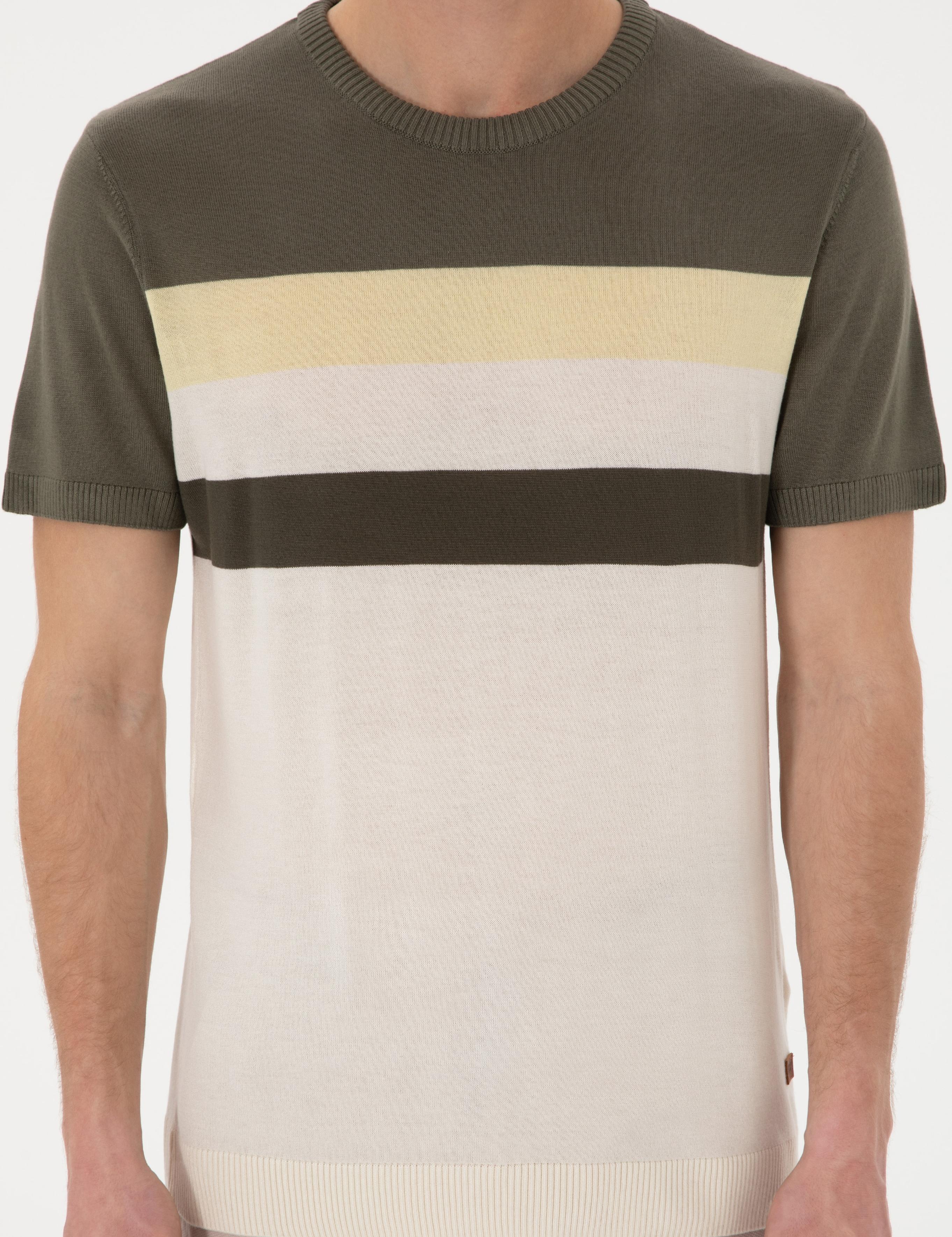 تی شرت یقه گرد اندامی یقه گرد مردانه یو اس پولو | U.S. Polo Assn. - تصویر 6