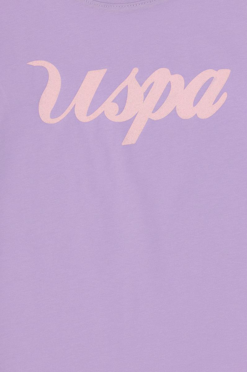 Kız Çocuk Lila Tişört