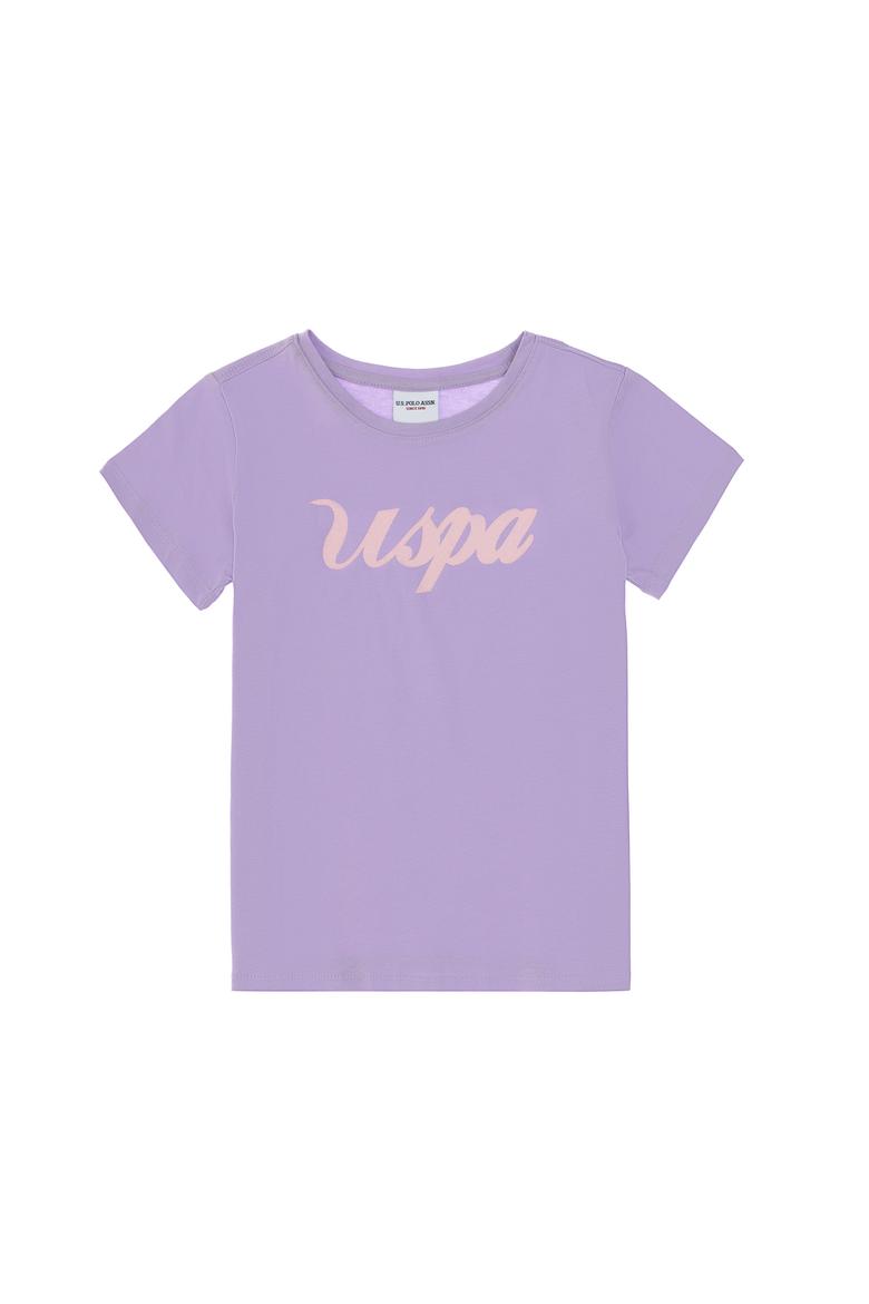 Kız Çocuk Lila Tişört - 50306562040