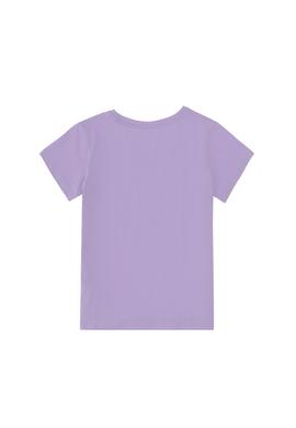 Kız Çocuk Lila Tişört - 50306562040