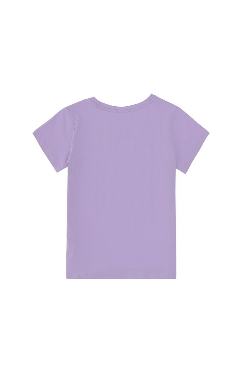Kız Çocuk Lila Tişört - 50306562040