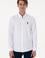 Erkek Beyaz Uzun Kollu Basic Gömlek