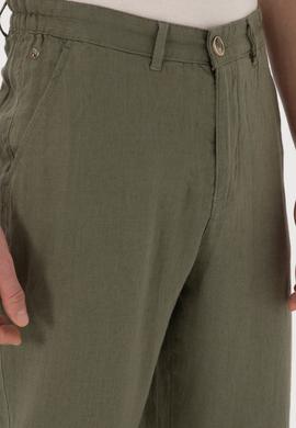 Erkek Koyu Haki Kanvas Pantolon - 50300193178